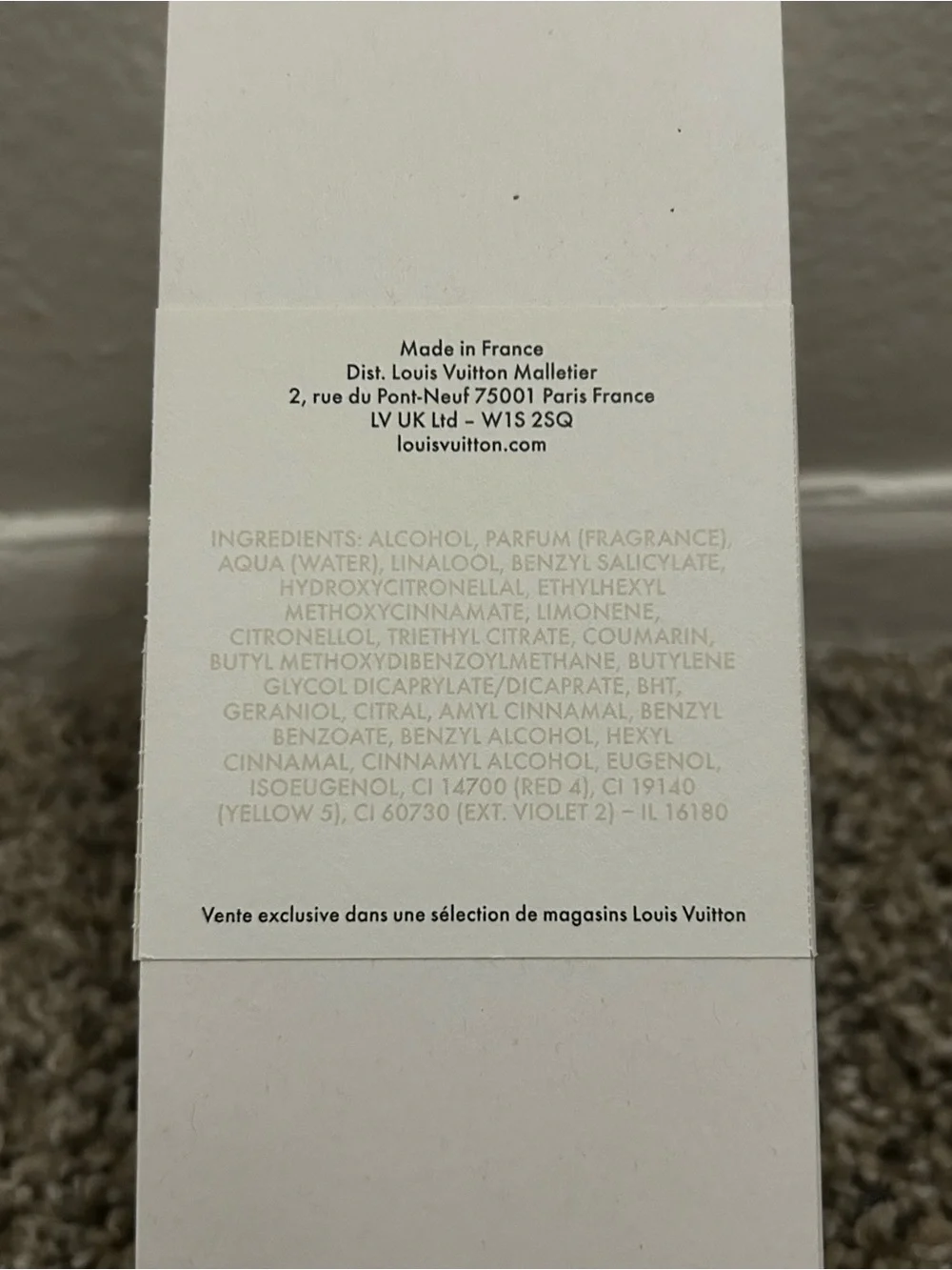 Louis Vuitton Attrape-Rêves BOX ONLY— White